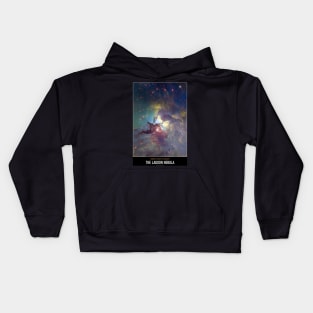 High Resolution Astronomy The Lagoon Nebula Kids Hoodie